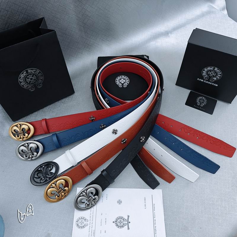 Chrome Hearts belt 38mmX90-125cm lb22